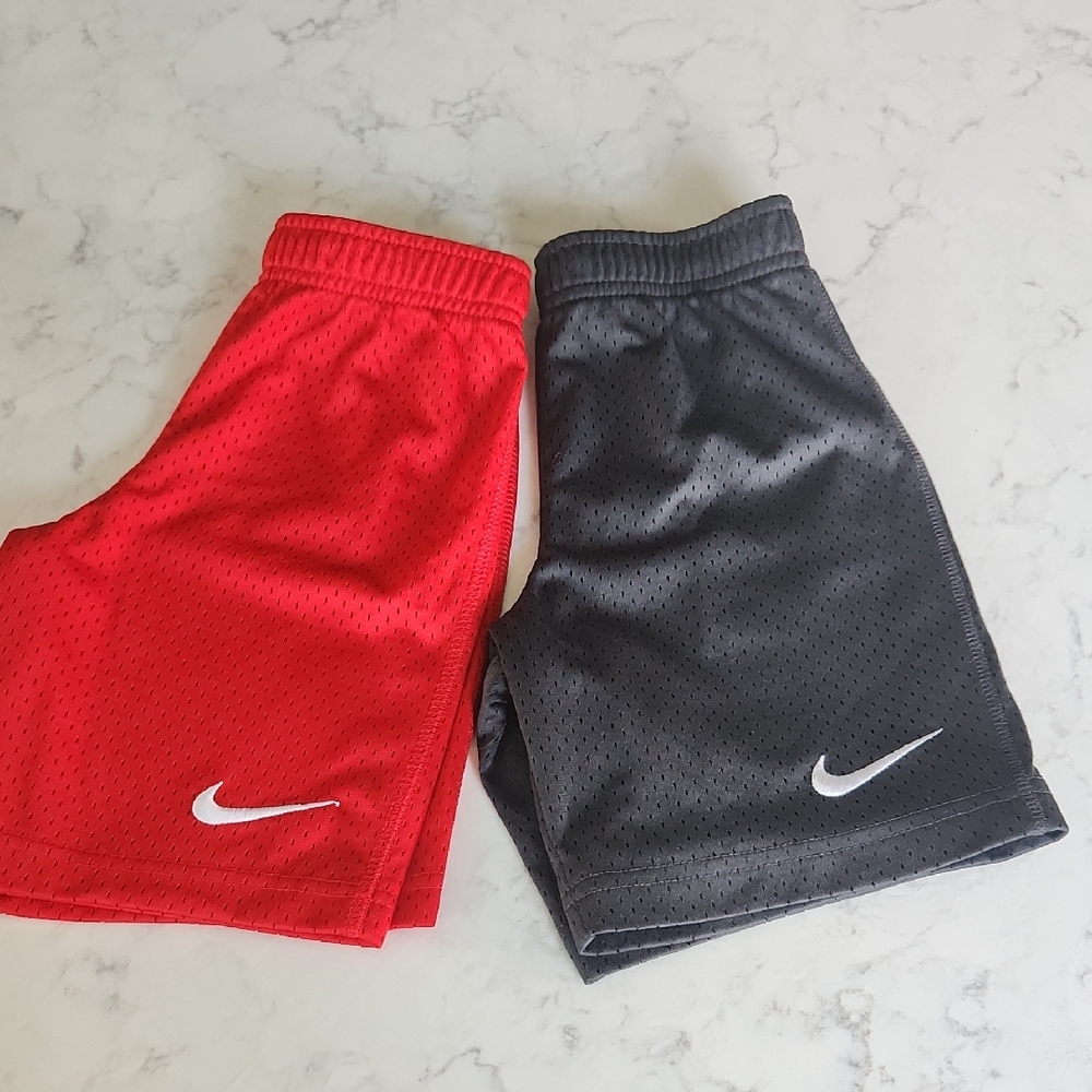 Nike Red and Black Performance Shorts